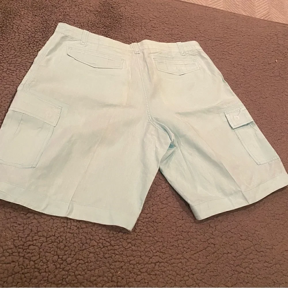 Caribbean Linen Shorts Size 38 Mens